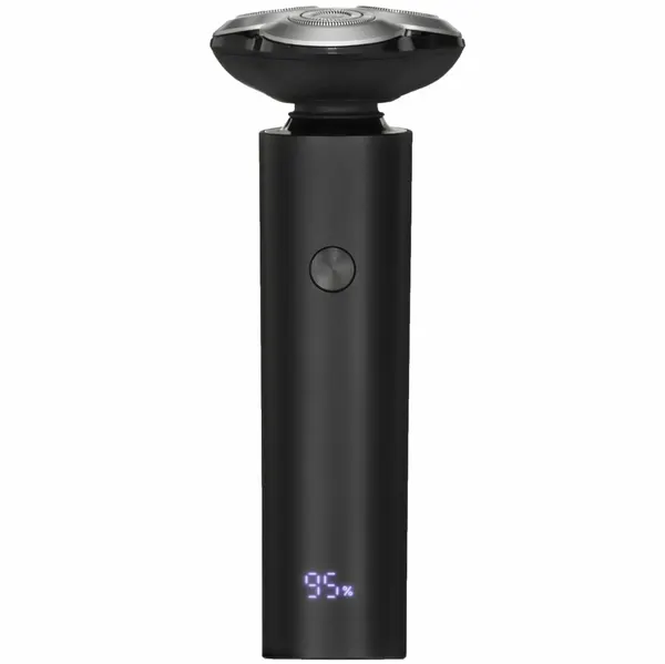 Электробритва Xiaomi Electric Shaver S301 роторная, сухое и влажное бритье, беспроводная, черный