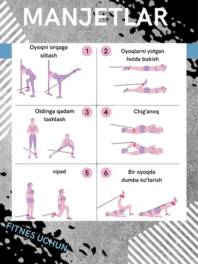 Спортивные манжеты для рук и ног, для тренировок - Фитнес