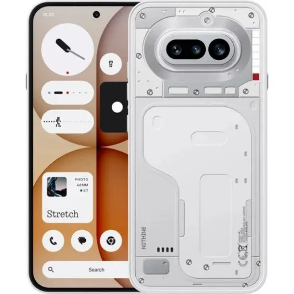Смартфон Nothing Phone 4A, 5G, NFC, AMOLED, 8/256Gb, White (Белый)