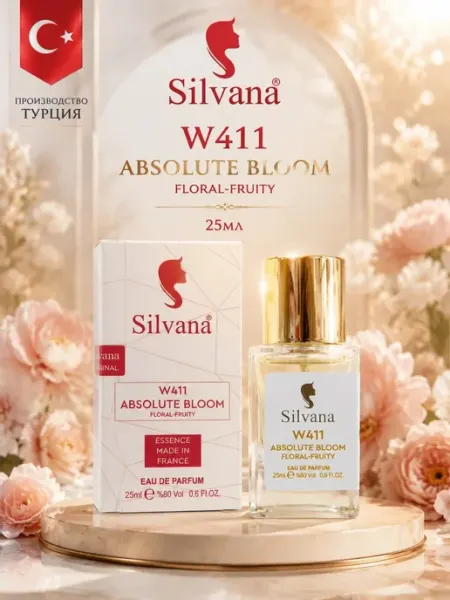 Духи № W411 Blooming Сильвана женский аромат 25мл Silvana Official