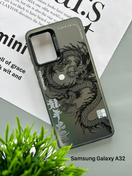 Чехол на Samsung Galaxy A32 с принтом Дракон Liamoon