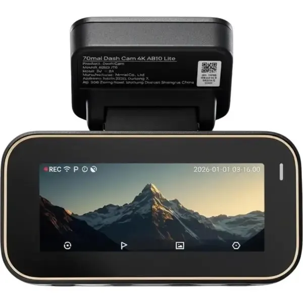 Видеорегистратор 70Mai Dash Cam 4K A810 Lite (RU)