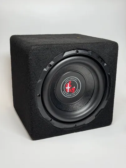 Активный сабвуфер DANTY 500Вт RMS, 10"+10" - Сабвуферы для авто