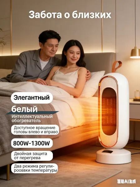DANAIDA Электрический обогреватель для дома тепловентилятор