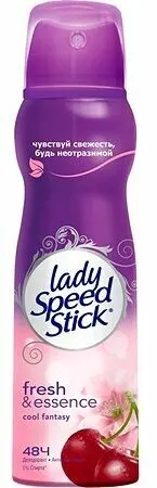 Дезодорант-спрей LADY SPEED STICK Cool Fantasy, Цветок вишни, 150 мл