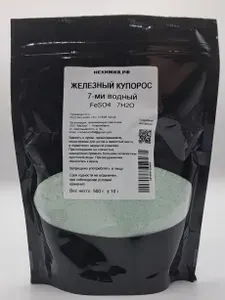 Железный купорос Антисептик 0,5кг, средство от плесени. Нехимия.