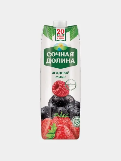 Сок "Сочная Долина" фруктовый микс, 1 л