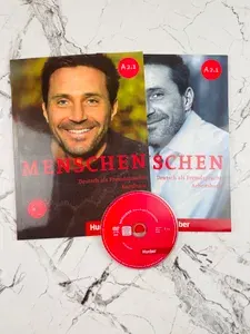 Menschen A2.1 Набор Учебник + Рабочая Тетрадь + CD, Arbeitsbuch mit CD, TheBookCorner