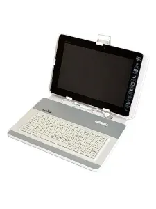Клавиатура чехол для планшета micro usb, DeTech DTK-0110MUW 10"
