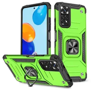 Чехол на Xiaomi Redmi Note 12 Pro 4G / Редми Нот 12 Про 4G противоударный armor (Салатовый)
