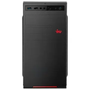 IRU Системный блок 310H6SE (Intel Core i3-12100, RAM 16 ГБ, SSD 512 ГБ, Intel UHD Graphics 730, FreeDOS), 1994645, черный