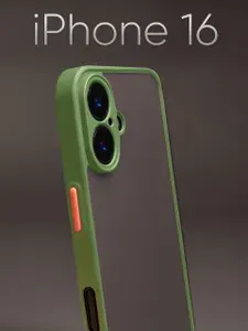 Чехол на айфон 16 / Чехол на iPhone 16 противоударный с покрытием Soft Touch