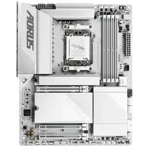 Материнская плата GIGABYTE X870E AORUS ELITE WIFI7 ICE - AM5, AMD X870E, 4xDDR5-5200 МГц, 1xPCI-Ex16, 4xM.2, ATX