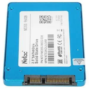 Netac 960 ГБ Внутренний SSD-диск N535S, 2.5", SATA (NT01N535S-960G-S3X)