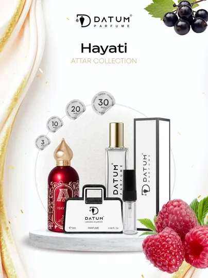Духи унисекс Datum Parfume Hayati с нотами розы, амбры, уда, мускуса и кардамона
