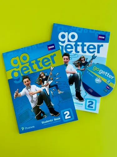 Комплект Go Getter 2: Students' Book + WorkBook (учебник и рабочая тетрадь, 2 книги) + CD