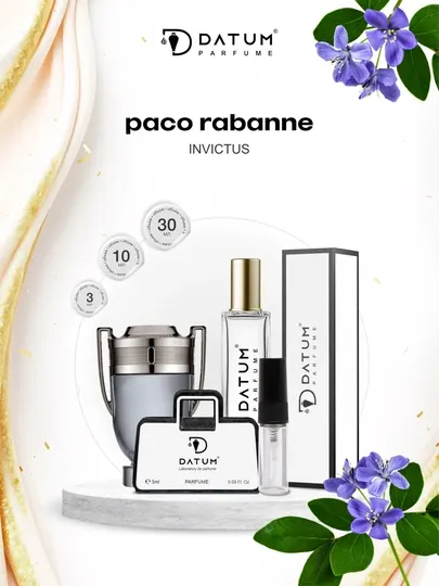 Духи мужские Datum Parfume Invictus с грейпфрутом, мандарином, амброй и пачули