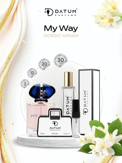 Духи женские Datum Parfume My Way с цветком апельсина, туберозой и белым мускусом