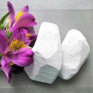 Мел кусковой Калинка, 350г., натуральный, природный, белгородский, пищевой, для еды, для беременных.