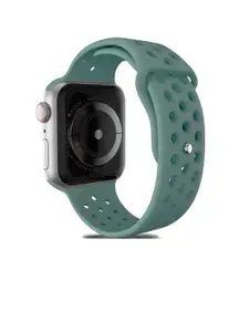 Ремешок для Apple Watch 42 mm / 44 mm / 45 mm силиконовый спортивный с перфорацией