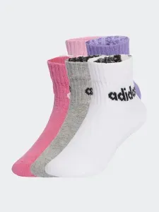 Носки adidas для девочек KIDS LIN ANK 5P, 5 пар
