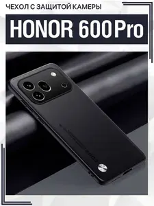 Чехол для Honor 600 Pro с защитой камеры / Хонор 600 Про, CODE, черный