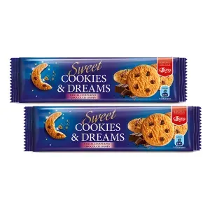 Leona Печенье COOKIES & DREAMS с шоколадной крошкой, 80 г x2 шт