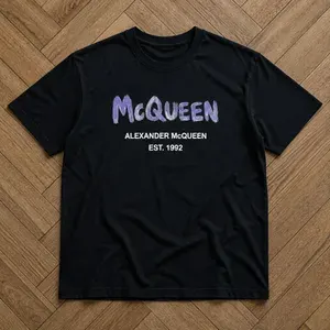 Футболка с принтом Alexander Mcqueen градиент 1 шт