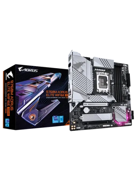 Материнская плата Gigabyte (B860M AORUS ELITE WIFI6E ICE)