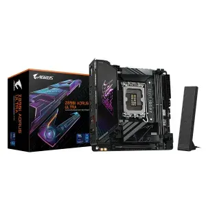 Материнская плата Gigabyte Z890I AORUS ULTRA, LGA1851, Intel Z890, Mini-ITX, RTL (Z890I AORUS ULTRA)