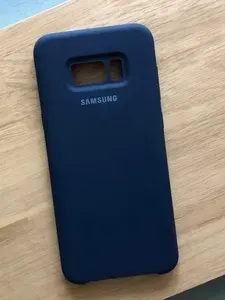Чехол для Samsung S8 (G950) / Чехол для Самсунг С8, приятный на ощупь, плотный, противоударный, бортик над экраном