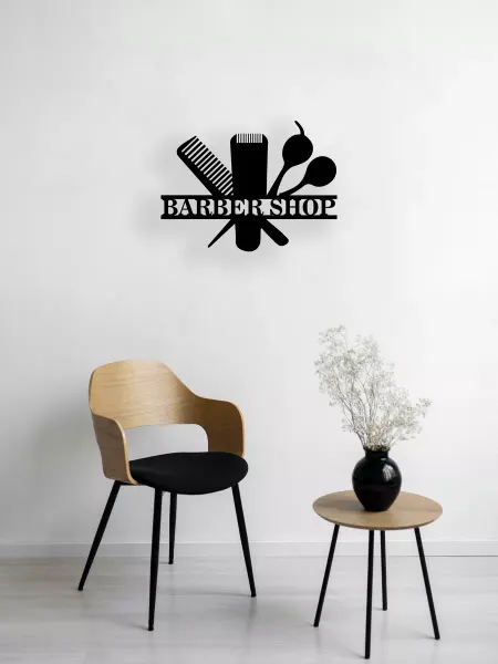 Light Decor Shop "Барбершоп" панно