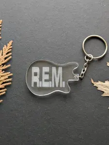 Брелок R.E.M., акрил