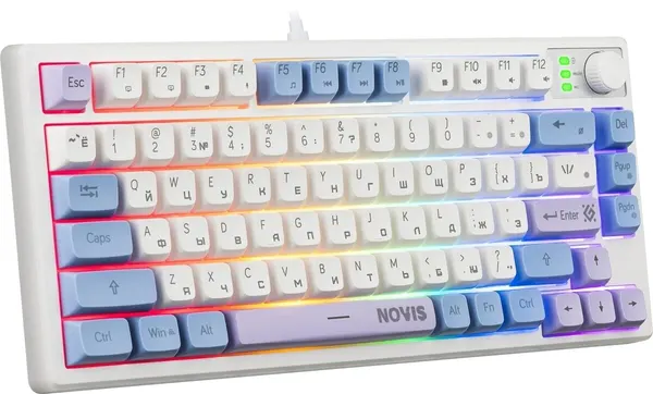 DEFENDER Клавиатура игровая проводная Novis GK-318 RU