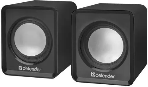 DEFENDER Колонки стерео SPK-22 Черные USB. Колонки не требую