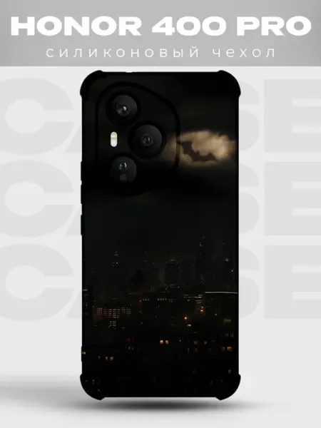 Чехол на Honor 400 Pro Бэтмен dc комикс тёмный рыцарь готэм PRINTberries