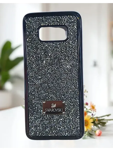Чехол на Samsung S8 со стразами Swarovski Moscow Cover