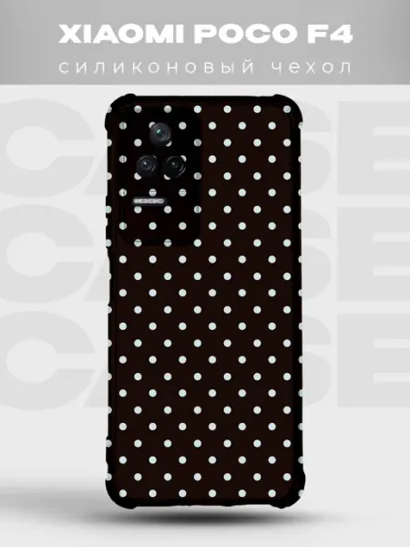Чехол на Xiaomi Poco F4 в горошек Polka Dot PRINTberries