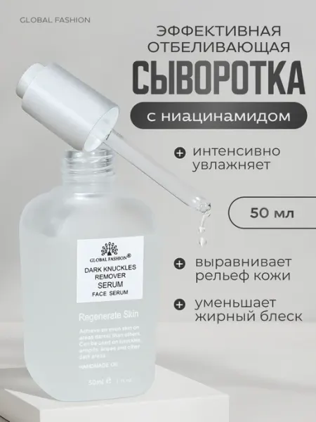 Сыворотка для лица от несовершенств кожи с ниацинамидом Global Fashion Official Cosmetics