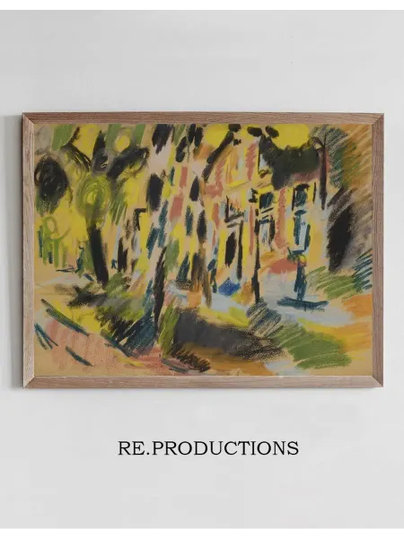 Re.productions Постер Zicht op Delft - Jules Schmalzigaug