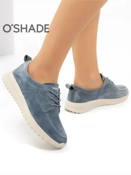 Полуботинки замшевые женские O`SHADE
