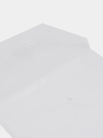 Папка для файлов белая Deli EF10412, по 2 штуки
