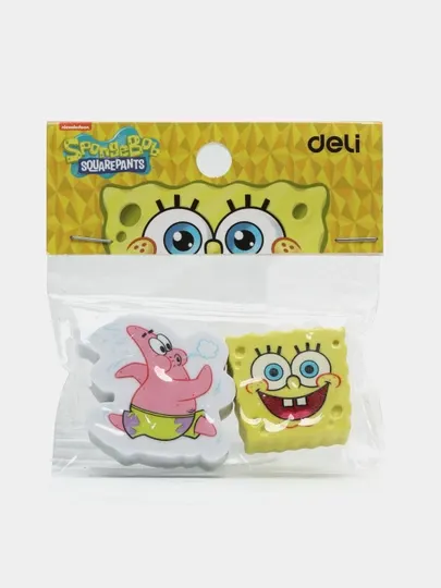Ластик фигурный SpongeBob Deli EH322