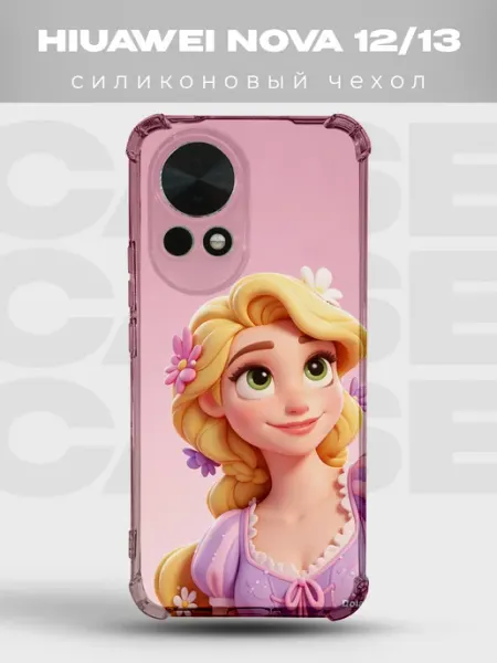 Чехол на Huawei Nova 13 с принтом Принцессы Disney PRINTberries
