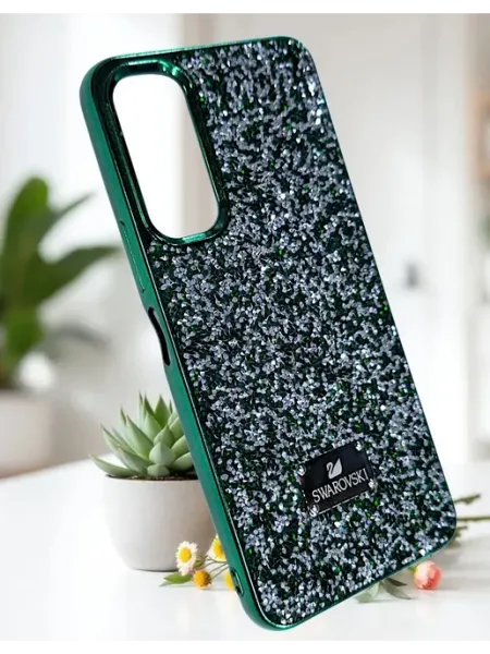 Чехол на Tecno Pova 4 со стразами Swarovski Moscow Cover