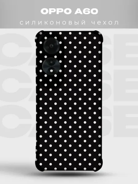 Чехол на Oppo A60 в горошек Polka Dot PRINTberries