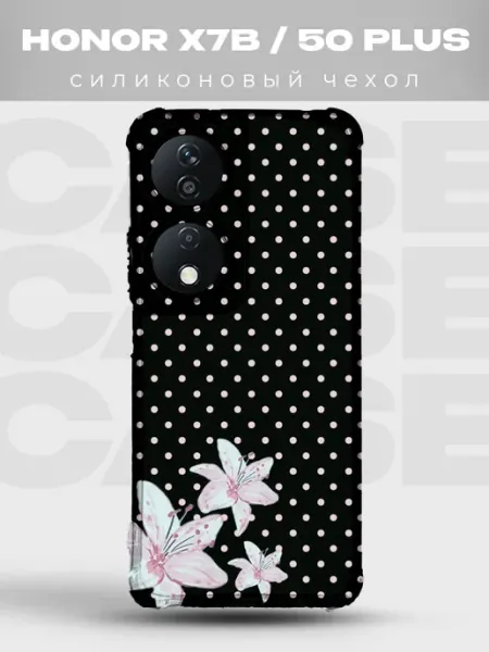 Чехол на Honor X7B в горошек Polka Dot PRINTberries