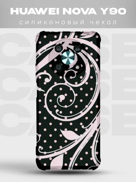 Чехол на Huawei Nova Y90 в горошек Polka Dot PRINTberries