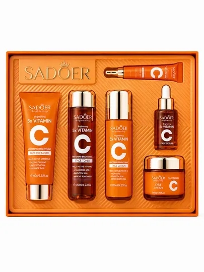 SADOER 5X Vitamin C косметический набор для ухода за кожей лица - Наборы косметики для ухода за телом