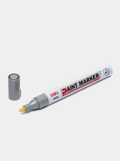 Маркер Paint Deli U500-SL, серебряный